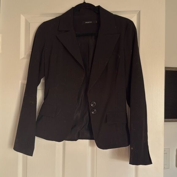 Simple Blaxk Blazer - Arden B - Size 2 - Excellent Condition - Small Fitted - Picture 1 of 4